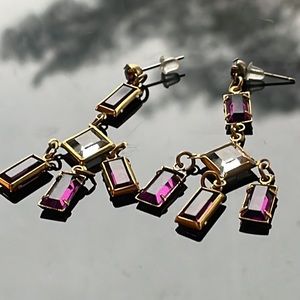 Purple Earring Pair